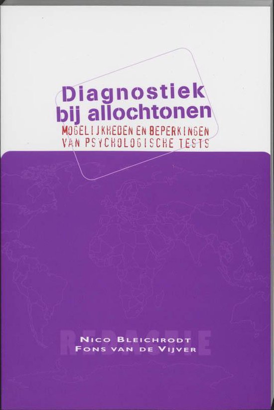 9789026516733 - Diagnostiek Bij Allochtonen