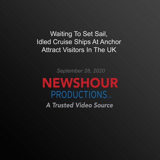 Waiting To Set Sail, Idled Cruise Ships At Anchor Attract Visitors In The UK