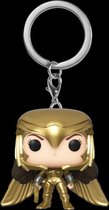 WW84 - Pocket Pop Keychains - Wonder Woman Gold Wing - 4cm