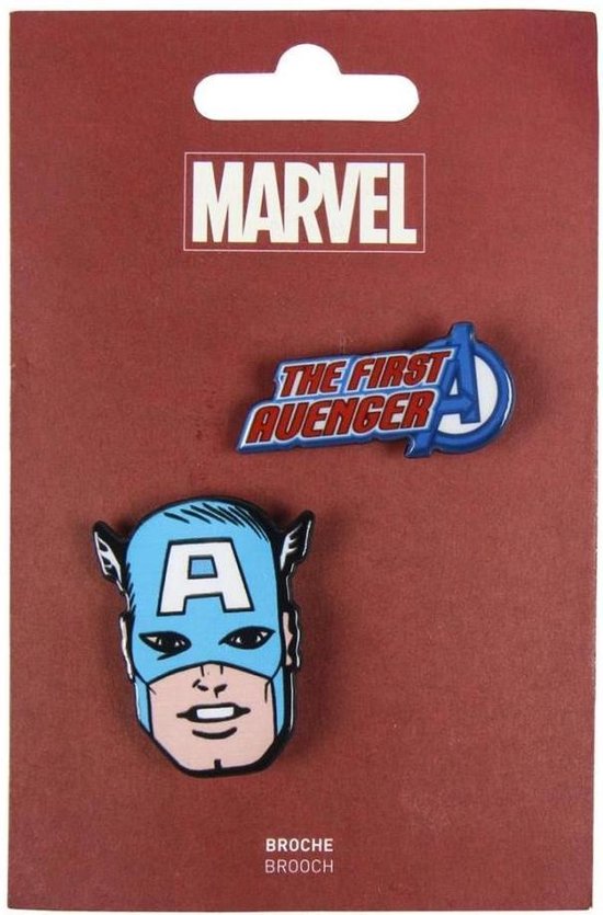 Marvel - Captain America - Brooches