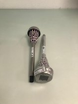 Solarlamp - 2 stuks - Paars