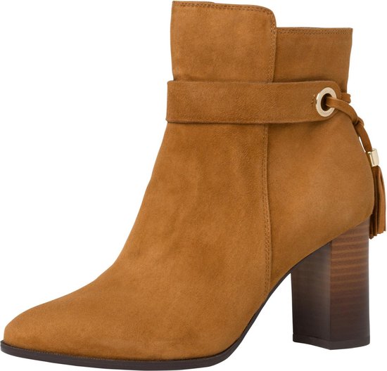 Tamaris Enkellaarsjes cognac - Maat 36 | bol.com