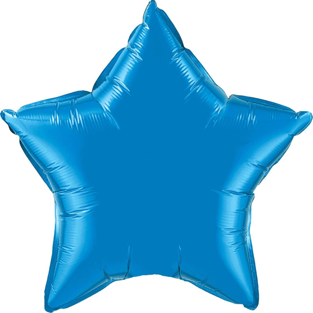 Blauwe Stervormige Folieballon Sapphire Blue - 51cm