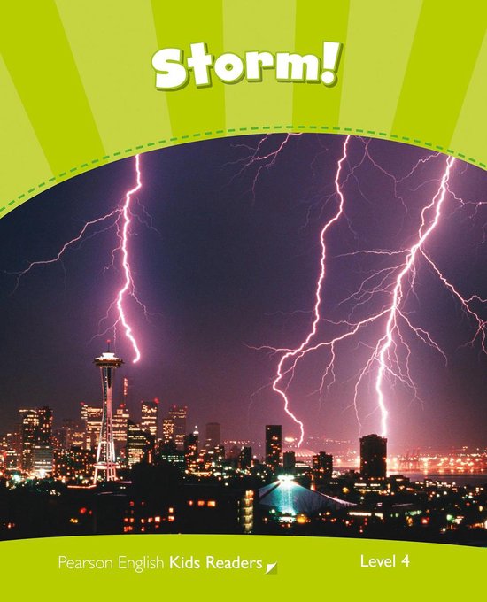 Pearson English Kids Readers - Level 4: Storm! AmE ePub with ... - cover