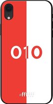 6F hoesje - geschikt voor iPhone Xr -  TPU Case - Feyenoord - 010 #ffffff