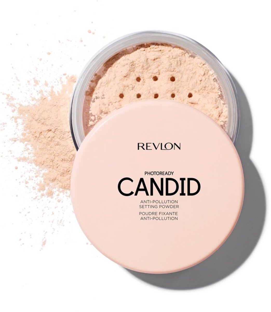 Revlon Photoready Candid Anti-Pollution - Setting Powder - 001 - Translucent - Gezichtspoeder - 15 g