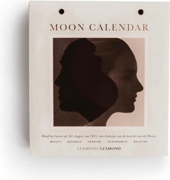 Moon Calendar 2021 - Scheurkalender - Lexmond vs Lexmond - Nederlands - Lieke van Lexmond