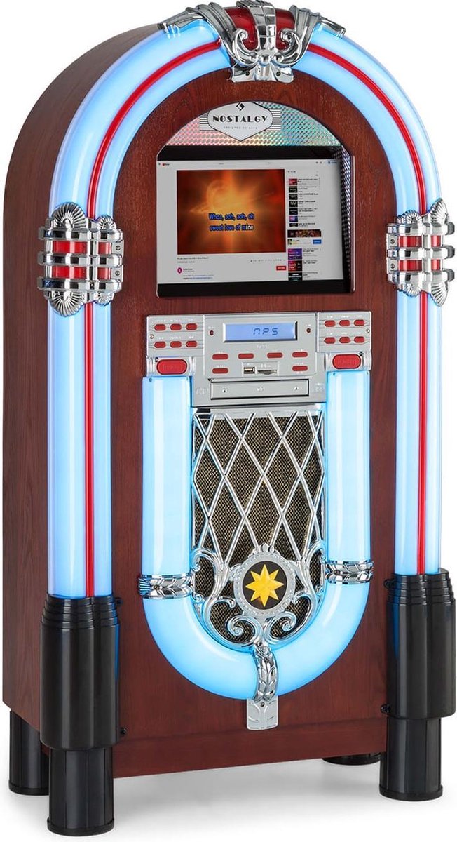 Graceland Touch jukebox 12 "avec contrôle tactile Wifi CD Bluetooth