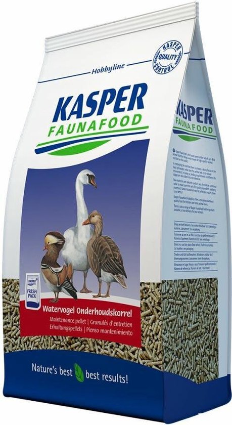 Kasper Faunafood Hobbyline - Watervogel Onderhoudskorrel - Buitenvogelvoer - 4 kg