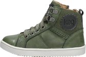 KEQ Jongens veterschoenen Veterschoenen Hoog - groen - Maat 24