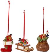 Villeroy & Boch - Nostalgic Ornaments - Kersthangers - Cadeaus 3st