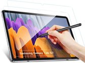 Samsung Galaxy Tab S7 Plus 12.4 inch SM-T970 SM-T975 SM-T976 Screenprotector Glas - Tempered Glass Screen Protector - 2x