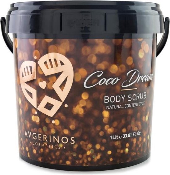 AVGERINOS BODY SCRUB COCO DREAM 1 LITER BODYSCRUB SCRUB bol