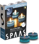 Bol.com Spaas Clearlights Geparfumeerde Waxinelichtjes - Mist of Nostalgia - Sea Salt & Citrus - 24 Stuks aanbieding