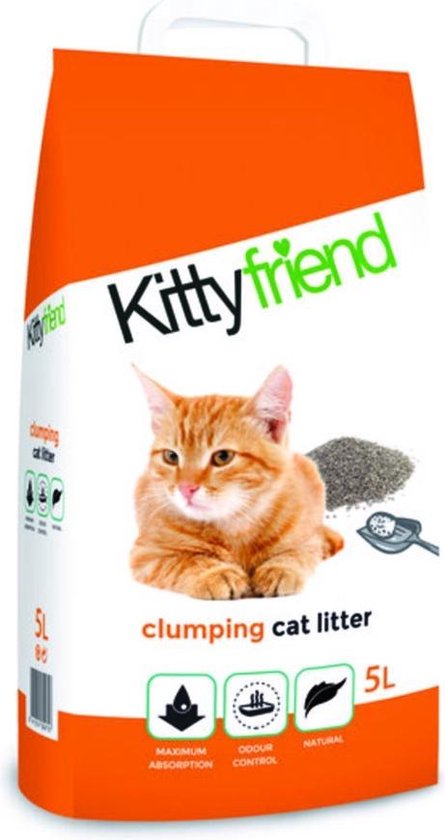 Kitty Friend Kattenbakvulling Clumping 5 liter