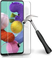 Screenprotector Glas - Tempered Glass Screen Protector Geschikt voor: Samsung Galaxy A71 - 1x