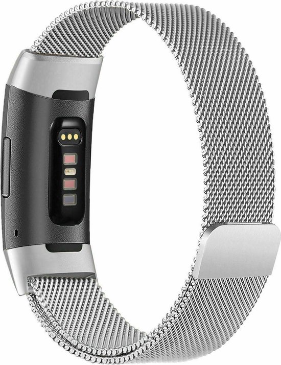 vochtigheid kom Maken Fitbit Charge 4 Milanese band - zilver - Small | bol.com