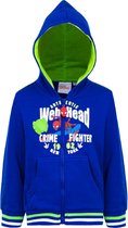 Marvel Spiderman vest blauw/groen maat 104