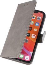 Wicked Narwal | bookstyle / book case/ wallet case Wallet Cases Hoes voor iPhone 11 Pro Max Grijs