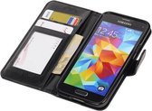 Wicked Narwal | Samsung Galaxy S5 mini Portemonnee hoesje booktype wallet case Zwart
