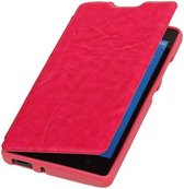 Wicked Narwal | Easy Booktype hoesje voor Huawei Huawei Ascend G610 Roze