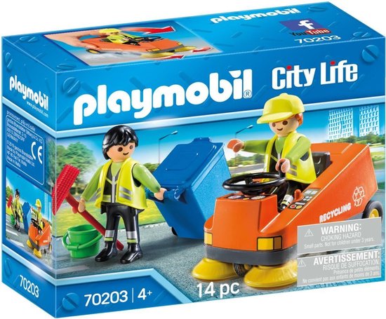 Playmobil City Life - Straatveger 70203 | bol.com