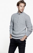 Loop.a life Duurzame Trui Today Fisherman Sweater Heren - Lichtgrijs - Maat M