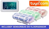 infrarood vloerverwarming voor badkamer / bijkeuken / garage 4mm mat, 40 Watt, MHH 50X200cm inclusief Sensorbuis, Optima W FC, 1 m2