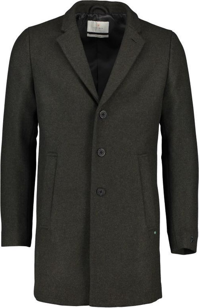 Cast Iron Long jacket roadture coat hid - Heren - Maat L