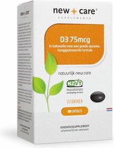 New care vitamine d3 75mcg * 100 st