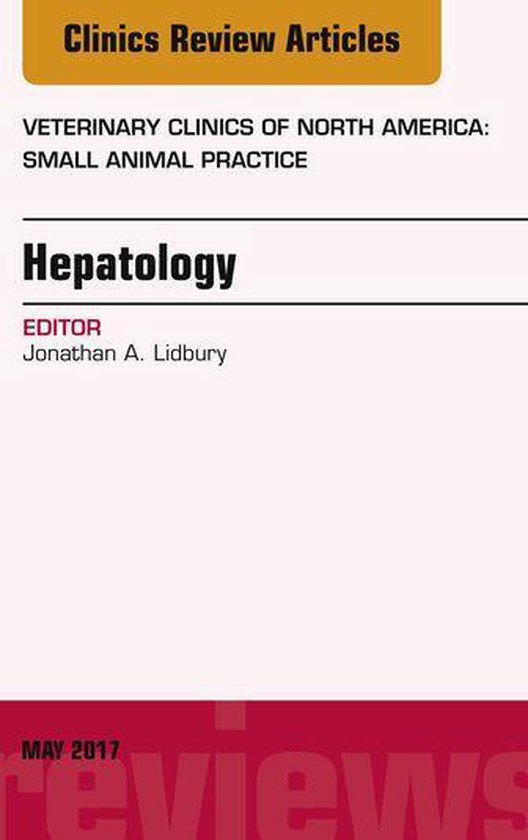 The Clinics: Veterinary Medicine Volume 47-3 - Hepatology, A ... - cover