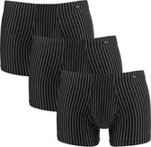 JBS microfiber 3P stripe zwart - XXL