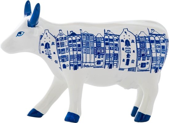 Cowparade Medium Ceramic Amsterdam Cow