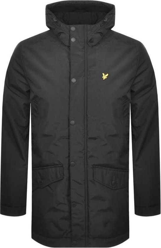 Lyle & Scott - Heren Jas winter Technical Parka - Zwart - Maat L | bol.com