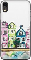 iPhone XR hoesje siliconen - Amsterdam | Apple iPhone XR case | TPU backcover transparant