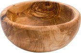 Bowl Natuur D12xh4cm Rond Olijfhout