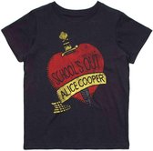 Alice Cooper Kinder Tshirt -Kids tm 10 jaar- Schools Out Zwart