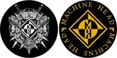 Machine Head - Crest Platenspeler Slipmat - Multicolours