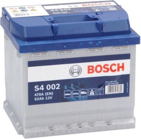 dood van mening zijn buitenaards wezen Bosch S4 006 Blue Auto Accu 12V 60 Ah | bol.com