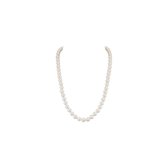 CHRIST Pearls dames ketting 14 karaat wit goud zoetwater parel One Size 87477533