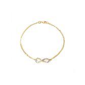 Favs Dames Armband 9 karaat geelgoud One Size 87307123