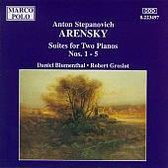 Arensky: Piano Suites nos 1-5 / Blumenthal, Groslot