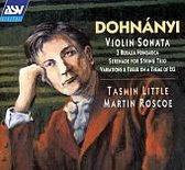 Dohnanyi: Violin Sonata, etc / Tasmin Little, Martin Roscoe