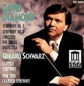 Diamond: Symphonies 2 & 4 / Concerto for Orchestra