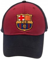 FC Barcelona Unisex Adult Baseball Cap (Black/Red)