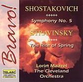 Bravo - Stravinsky: Rite of Spring;  Shostakovich / Maazel