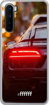 OnePlus Nord Hoesje Transparant TPU Case - Audi R8 Back #ffffff