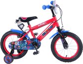 Ultimate Spider-Man Kinderfiets - Jongens - 14 inch - Rood Blauw Zwart - 2 handremmen