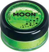 Moon Creations - Moon Glow - Intense Neon UV Pigment Shaker Party Make-up - Groen