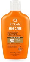 Ecran Zonnebrand crème Ecran Sun milk sensitive aloe spray Factor SPF30 - 200 ml - Zonnebrand crème